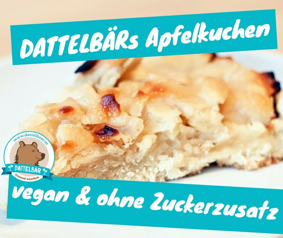 Apfelkuchen mit Dattelpaste - DATTELBAER