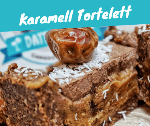 Dattel-Karamell-Schokolade Tortelett - DATTELBAER