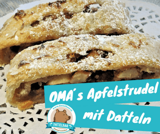 Oma's Apfelstrudel mit Datteln - DATTELBAER