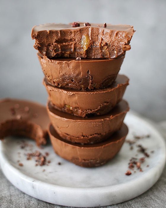 Schoko-Dattelkaramell-Cups - DATTELBAER