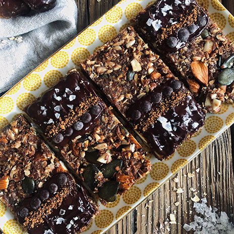 Vegane Müsliriegel - DATTELBAER