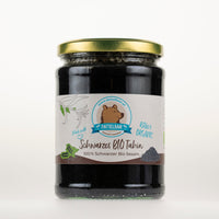 BIO Tahin schwarz roh – 100% schwarzer Sesam, naturbelassen - DATTELBÄR - DB_NM_2 - DATTELBAER